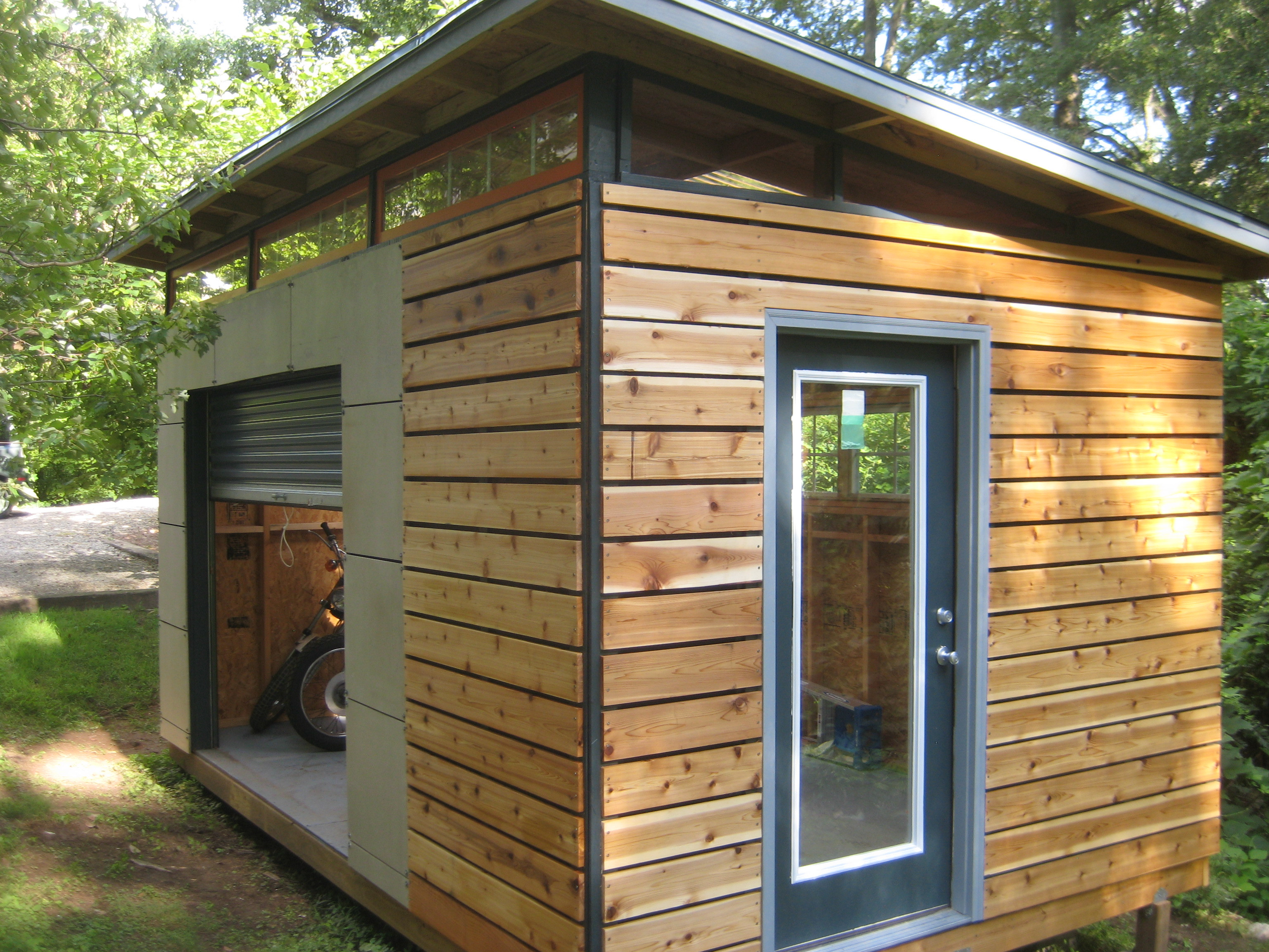 Best ideas about DIY Backyard Sheds
. Save or Pin DIY Modern Shed project Now.