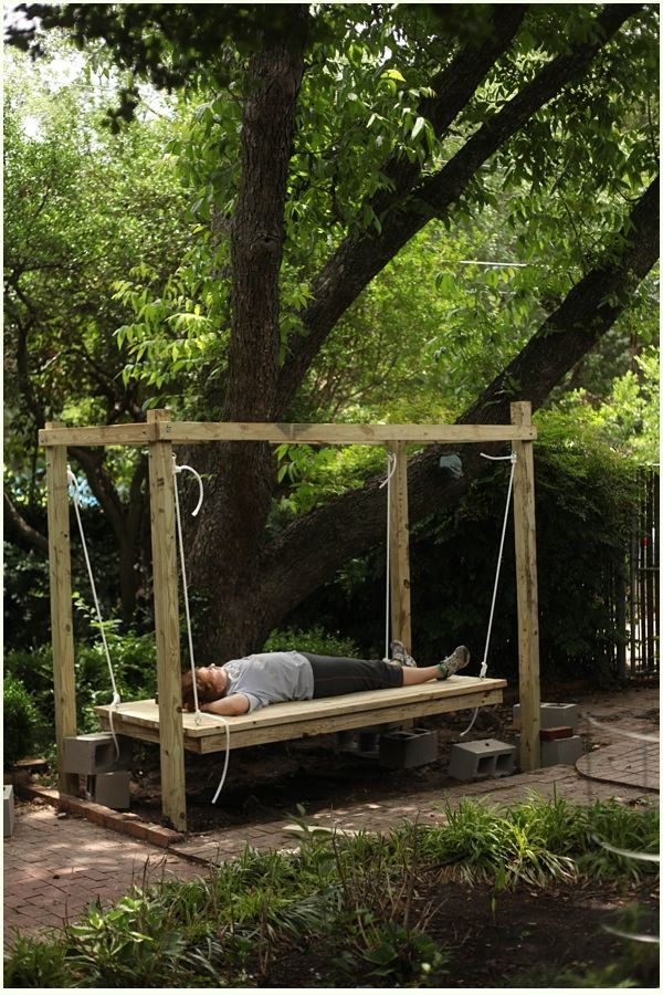 Best ideas about DIY Backyard Swing
. Save or Pin Best 25 Outdoor swing beds ideas on Pinterest Now.