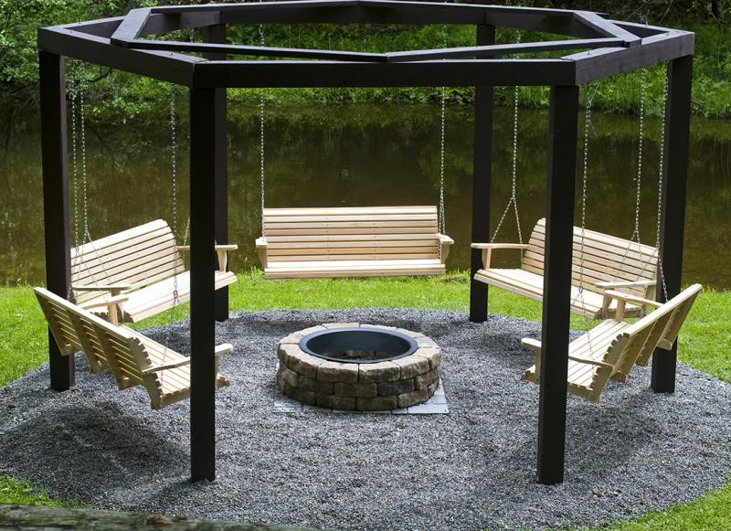 Best ideas about DIY Backyard Swing
. Save or Pin Fantastic DIY Project Porch Swings around a Campfire Now.