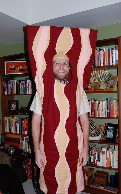 Best ideas about DIY Bacon Costume
. Save or Pin 22 Funny and Easy Halloween Costume Ideas Now.