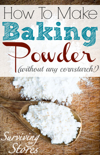 Best ideas about DIY Baking Powder
. Save or Pin Homemade Baking Powder without any cornstarch Now.