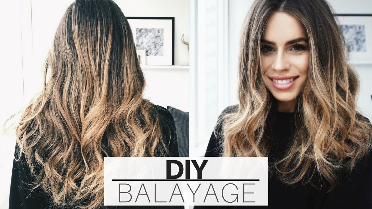 Best ideas about DIY Balayage On Dark Brown Hair
. Save or Pin DIY $20 At Home Hair Balayage Ombre Tutorial UPDATED Now.