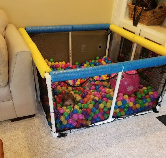 Best ideas about DIY Ball Pit
. Save or Pin DIY Ball Pit for Kids Now.