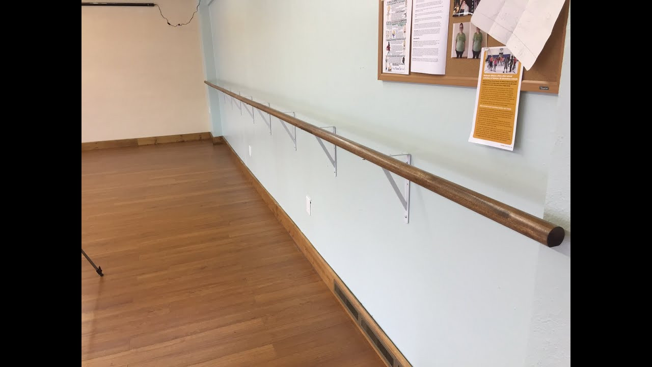 Best ideas about DIY Ballet Bar
. Save or Pin DIY BALLET BARRE Now.
