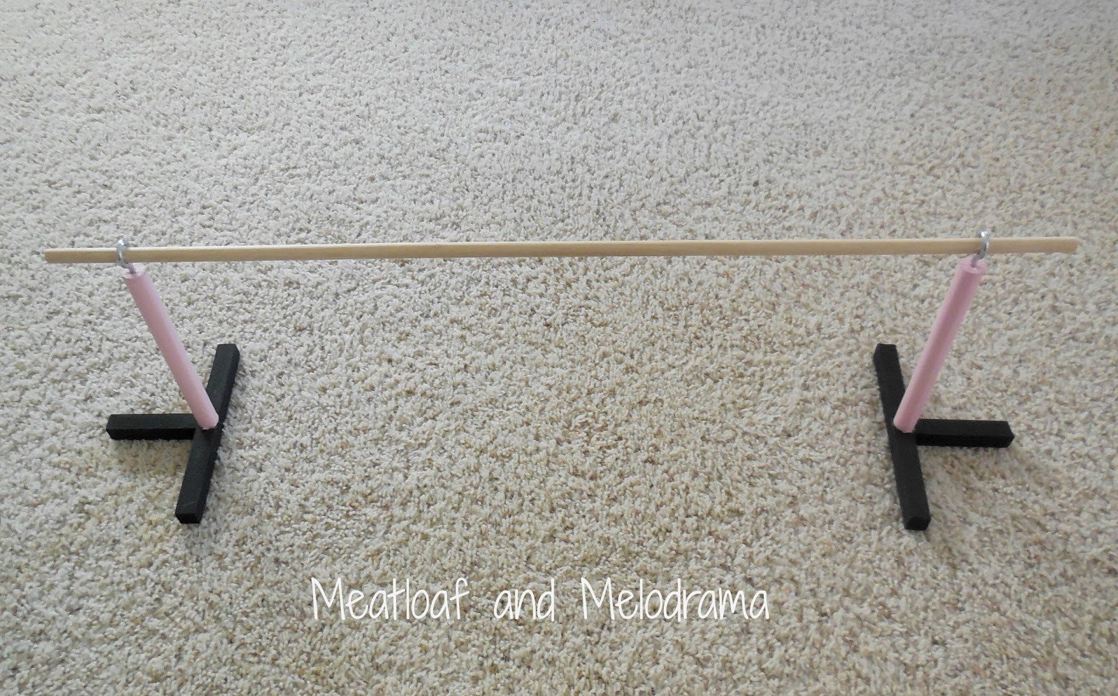 Best ideas about DIY Ballet Bar
. Save or Pin DIY Ballet Barre for American Girl Dolls Meatloaf and Now.