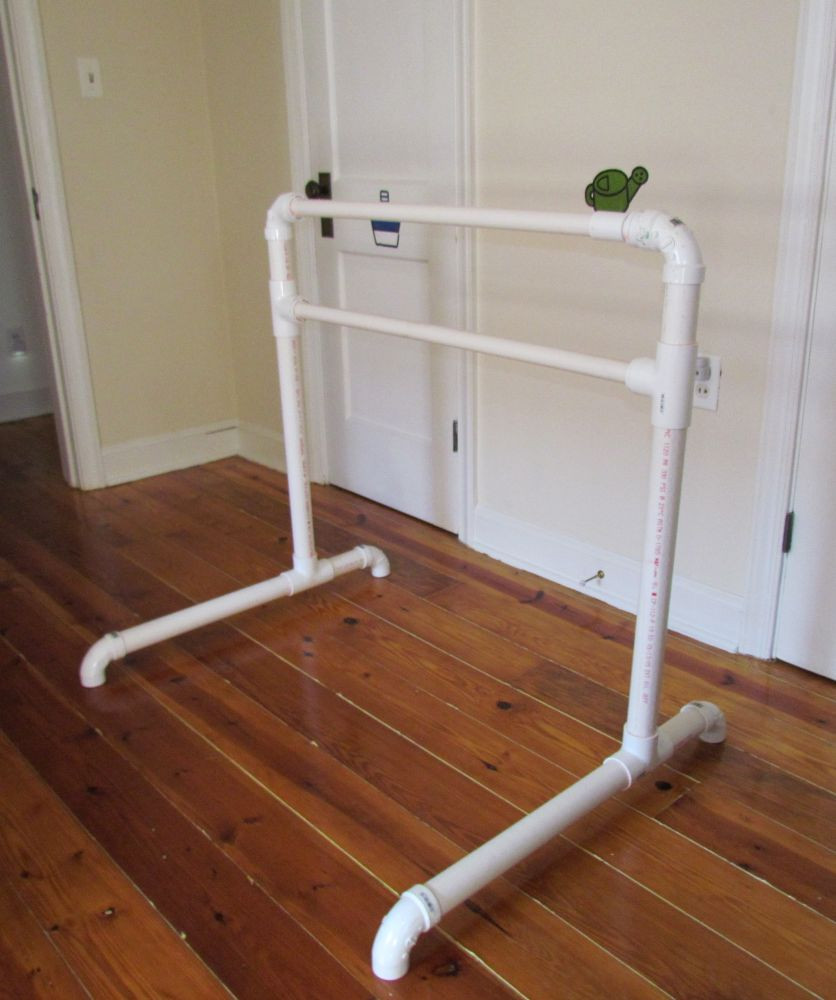 Best ideas about DIY Ballet Bar
. Save or Pin graphic Mom ory DIY Ballet Barre from PVC for Less Now.