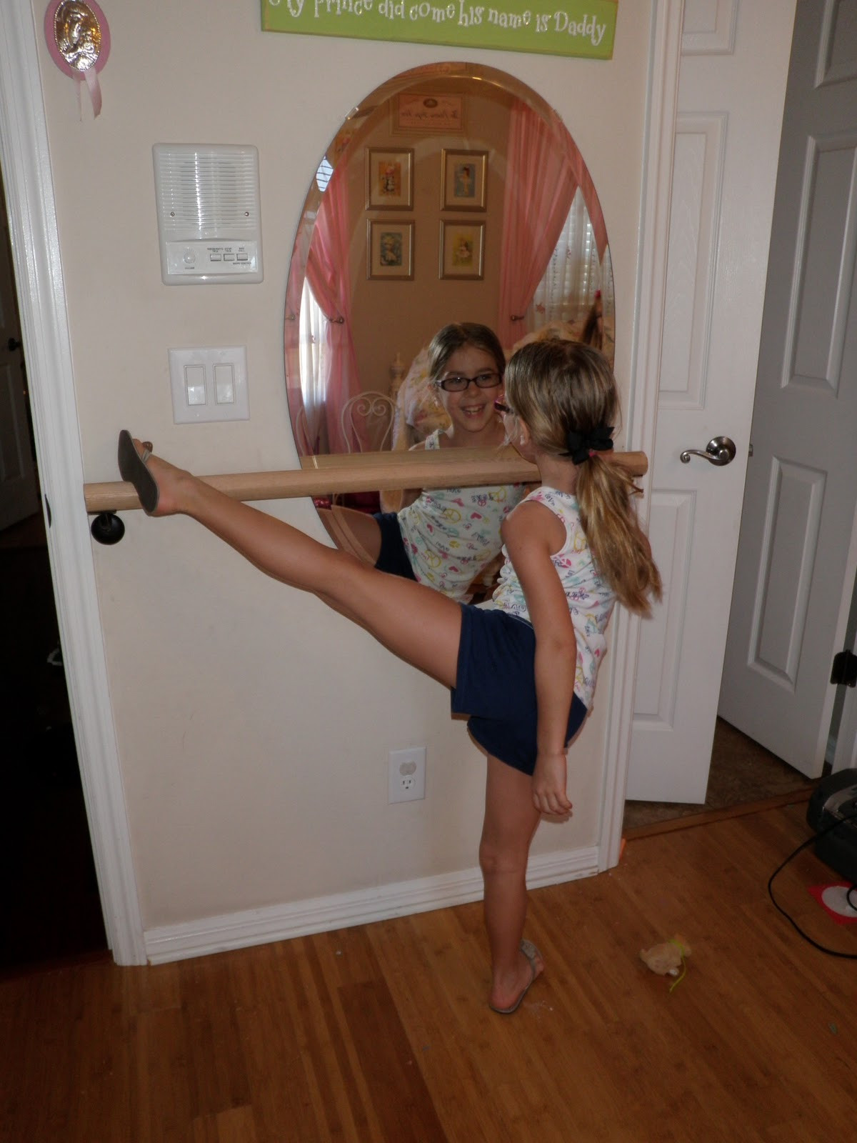 Best ideas about DIY Ballet Bar
. Save or Pin The Kountanis Family Journal DIY Ballet Barre Now.
