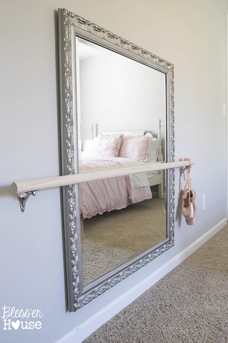 Best ideas about DIY Ballet Barre
. Save or Pin DIY Ballet Barre and How to Hang a Heavy Mirror Now.
