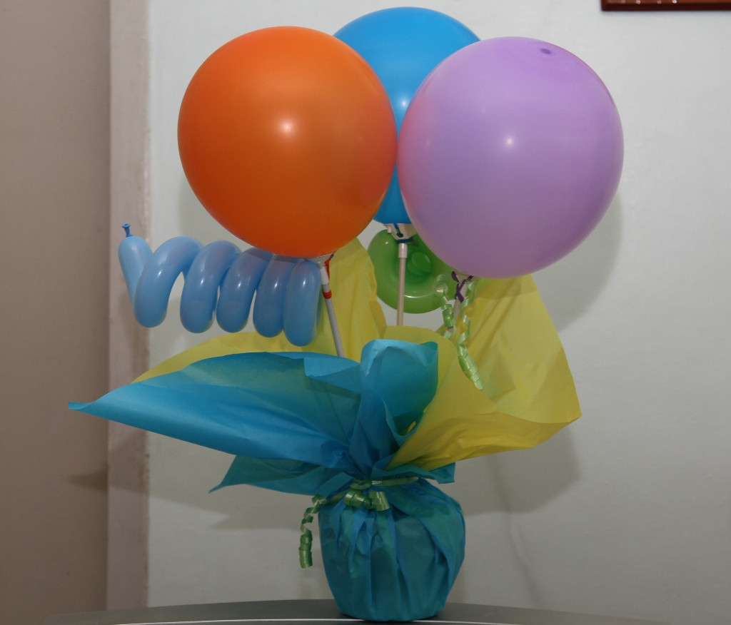 Best ideas about DIY Balloon Centerpieces
. Save or Pin Party DIY Christening Favors Balloons and Cake Now.