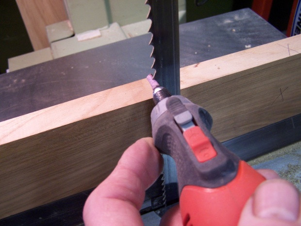Best ideas about DIY Bandsaw Guides
. Save or Pin Bandsaw blade sharpening DIY Woodworking Talk Now.