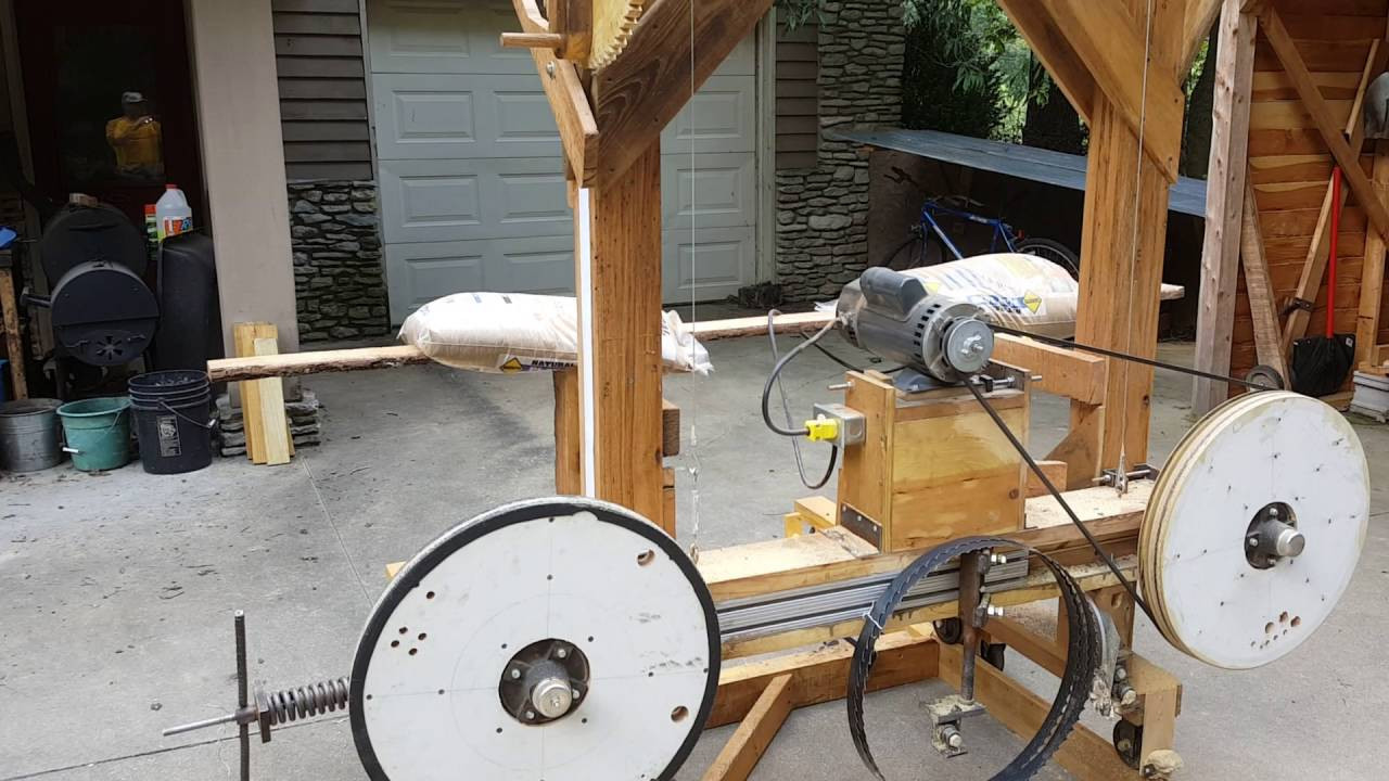 Best ideas about DIY Bandsaw Mill
. Save or Pin Lessons learned after a year with my homemade bandsaw mill Now.