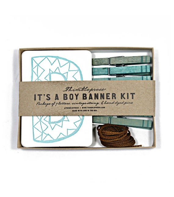 Best ideas about DIY Banner Kit
. Save or Pin It s A Boy Letterpress DIY Banner Kit by thimblepress on Etsy Now.