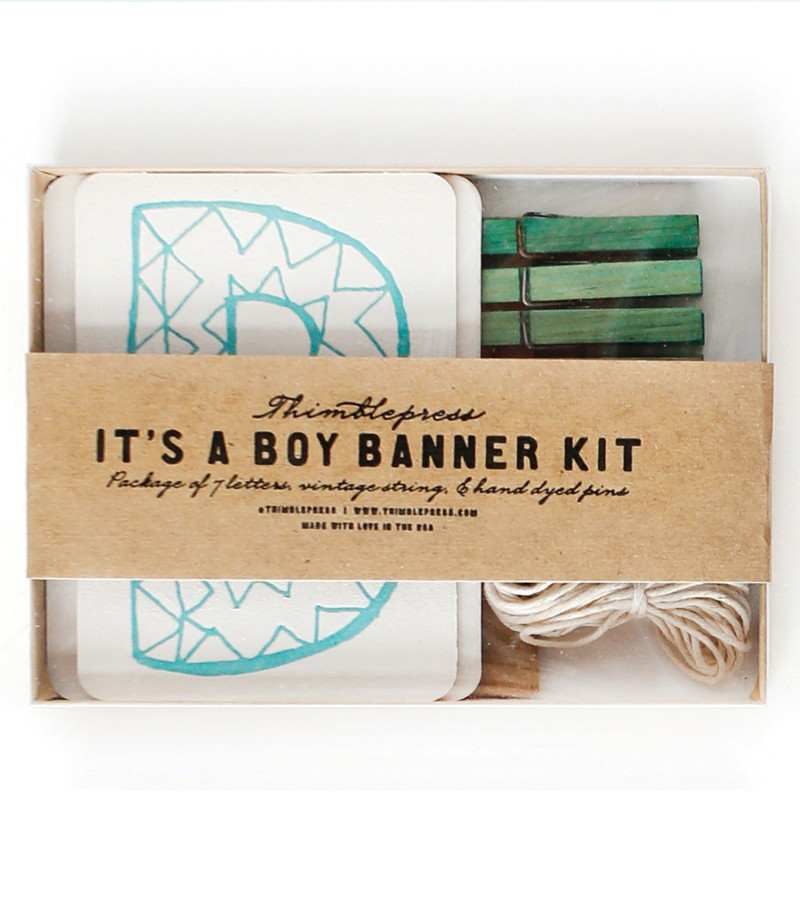 Best ideas about DIY Banner Kit
. Save or Pin it s a boy letterpress diy banner kit thimblepress Now.