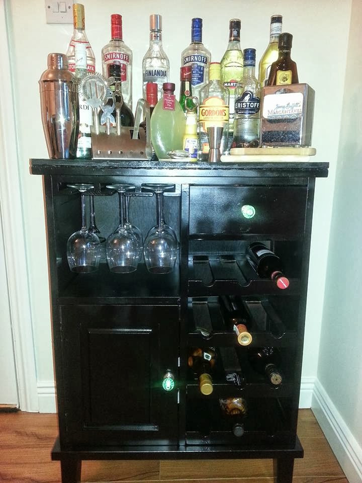 Best ideas about DIY Bar Cabinet
. Save or Pin Dublinia Drinks Cabinet Home bar DIY project Now.