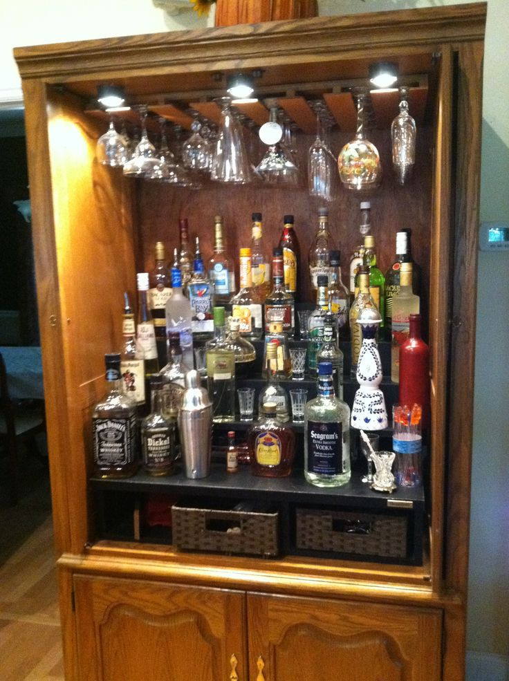 Best ideas about DIY Bar Cabinet
. Save or Pin 30 DIY Home Bar Design Ideas You Can Do at Home Now.