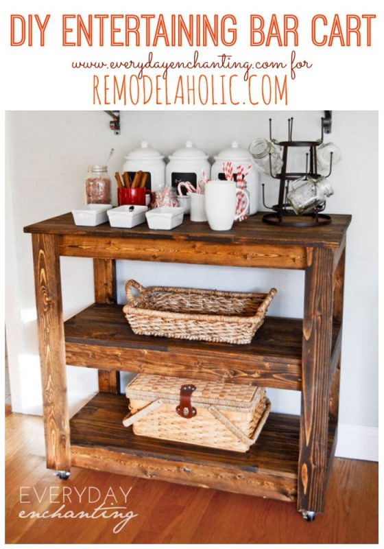 Best ideas about DIY Bar Cart Plans
. Save or Pin Remodelaholic Now.