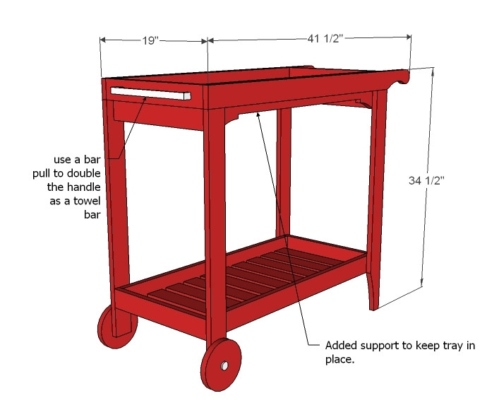 Best ideas about DIY Bar Cart Plans
. Save or Pin Ana White Now.