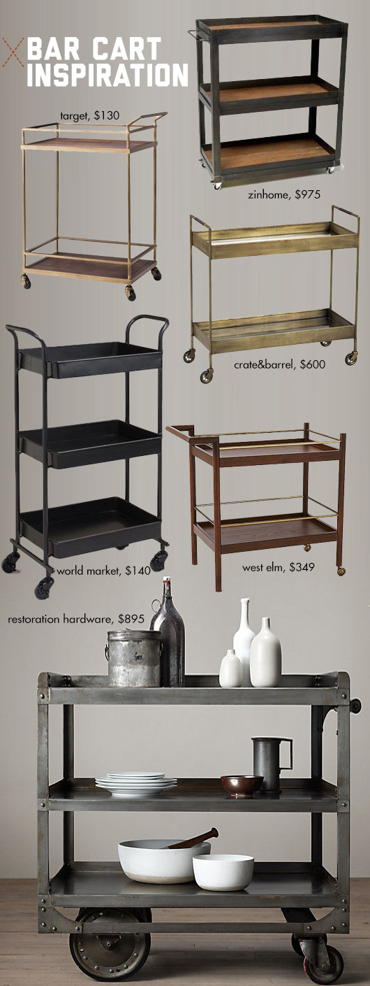 Best ideas about DIY Bar Cart
. Save or Pin Make This DIY Industrial Bar Cart for Less Than $40 Now.