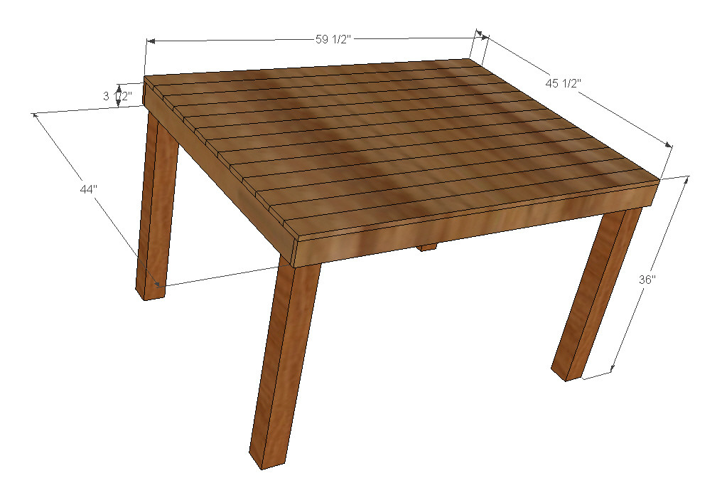 Best ideas about DIY Bar Height Table
. Save or Pin Ana White Now.