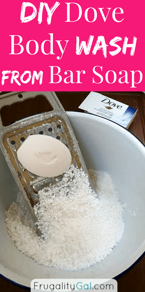 Best ideas about DIY Bar Soap
. Save or Pin DIY Dove Body Wash from Bar Soap Frugality Gal Now.