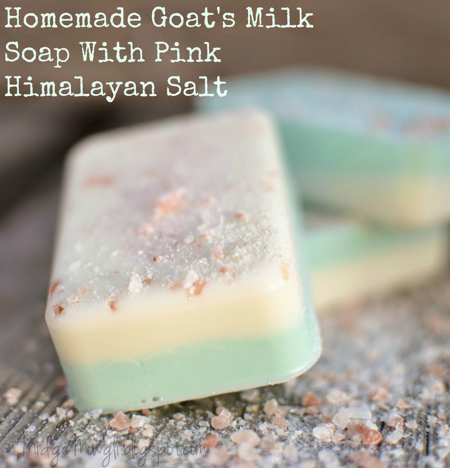 Best ideas about DIY Bar Soap
. Save or Pin Homemade Goat s Milk Soap exfoliating pink himalayan salt Now.