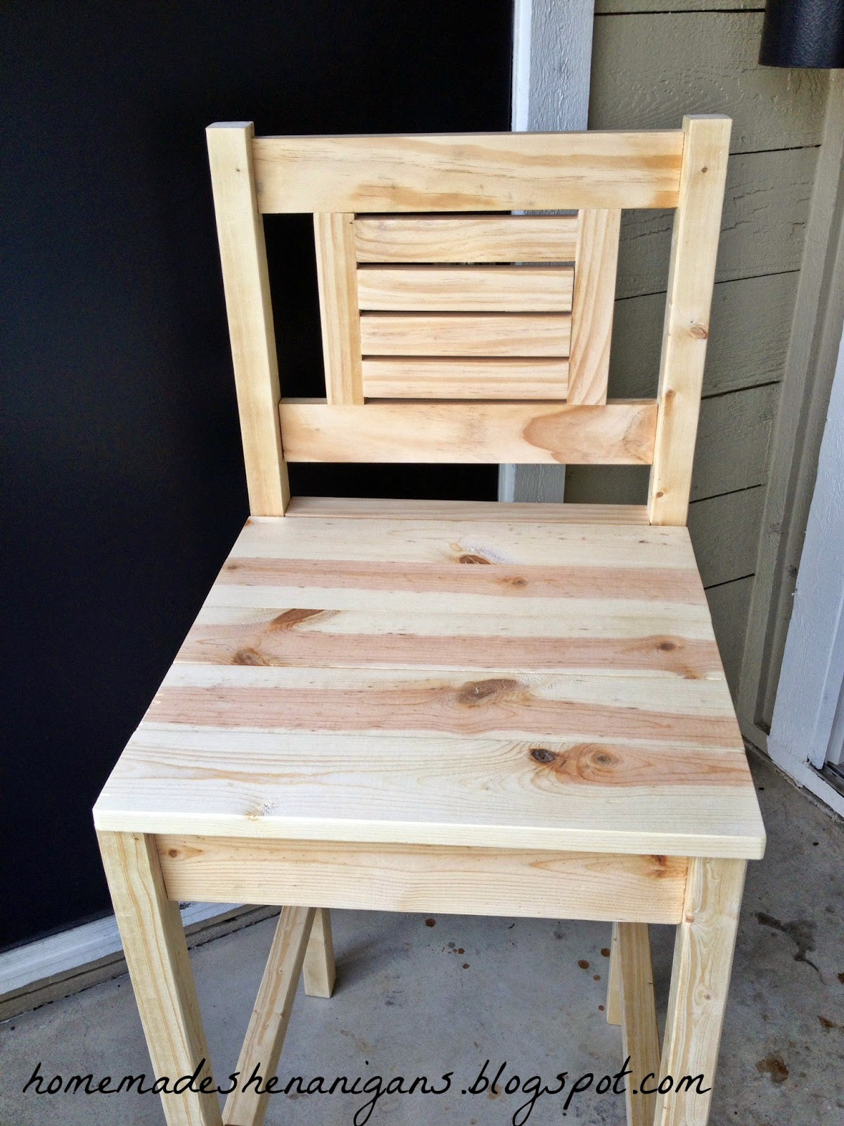 Best ideas about DIY Bar Stool
. Save or Pin Homemade Shenanigans DIY Bar Stool Now.