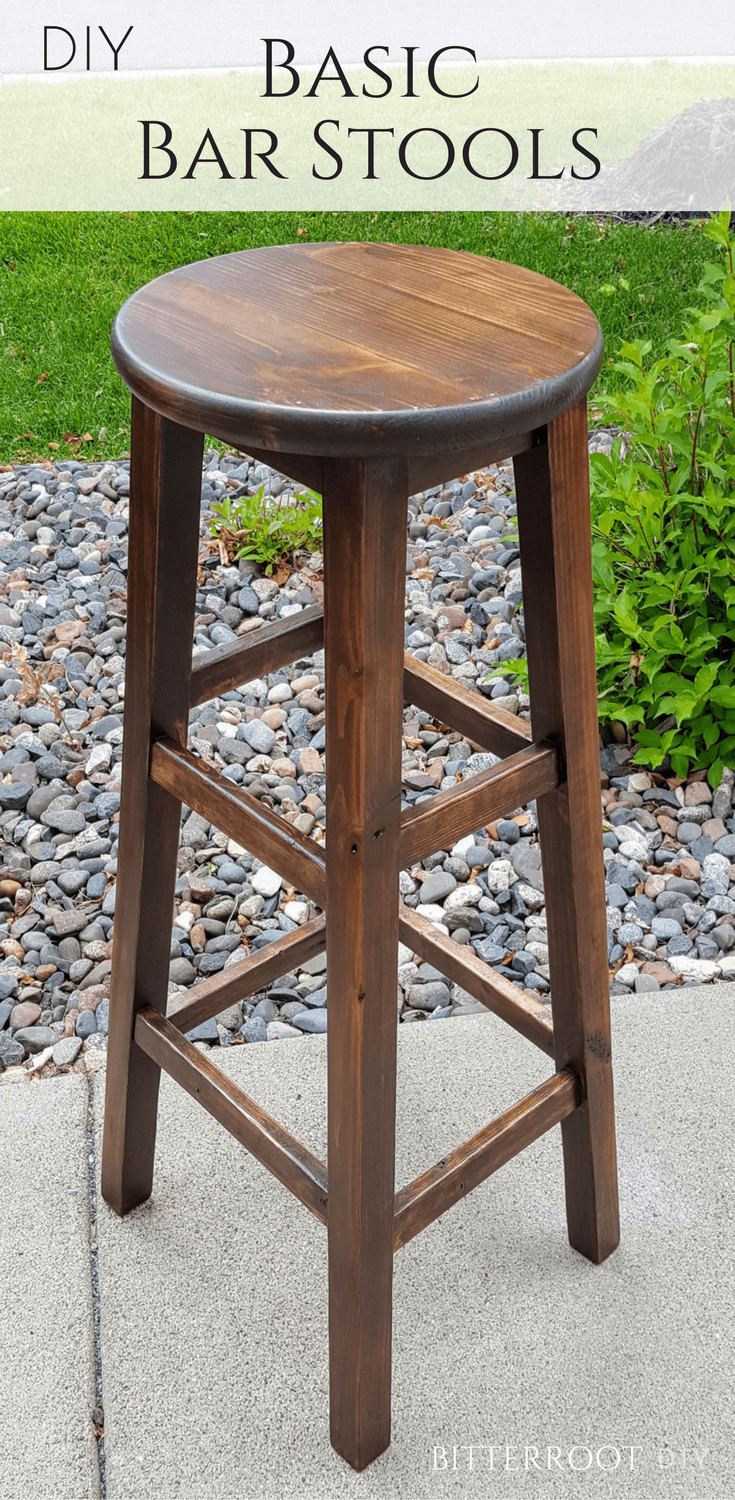 Best ideas about DIY Bar Stool
. Save or Pin DIY Basic Bar Stools Now.