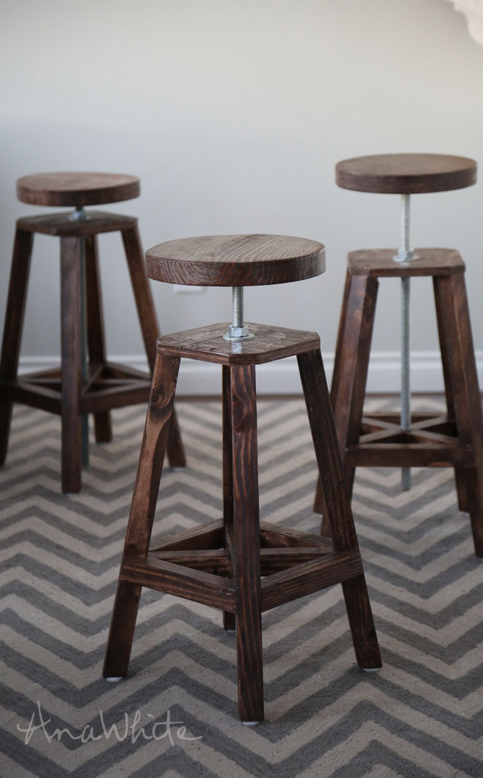 Best ideas about DIY Bar Stools
. Save or Pin Ana White Now.