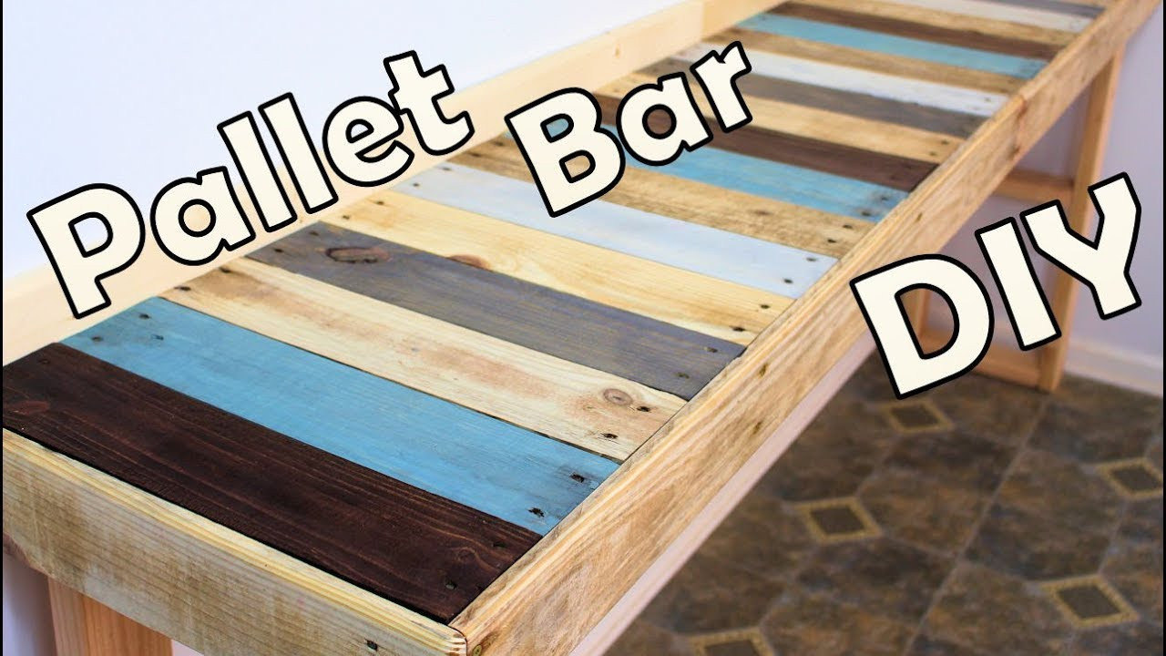 Best ideas about DIY Bar Table
. Save or Pin DIY Kitchen Pallet Bar Table Now.