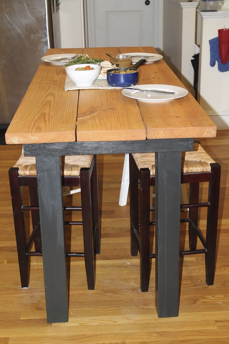 Best ideas about DIY Bar Table
. Save or Pin Long Bar Height Table DIY Charles is making me this Now.