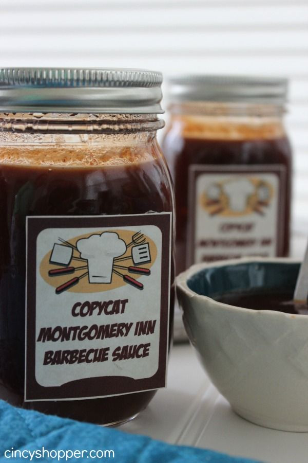 Best ideas about DIY Barbecue Sauce
. Save or Pin DIY Gifts in a Jar CopyCat Montgomery Inn Barbecue Sauce Now.