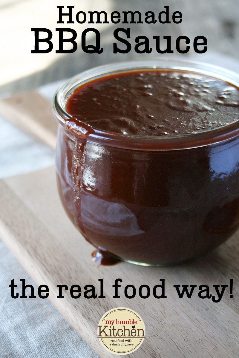 Best ideas about DIY Barbecue Sauce
. Save or Pin Easy Homemade BBQ Sauce The Real Food Way My Humble Now.