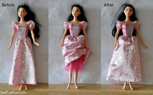 Best ideas about DIY Barbie Clothes
. Save or Pin DIY No Sew Barbie Doll Clothes – Be A Fun Mum Now.