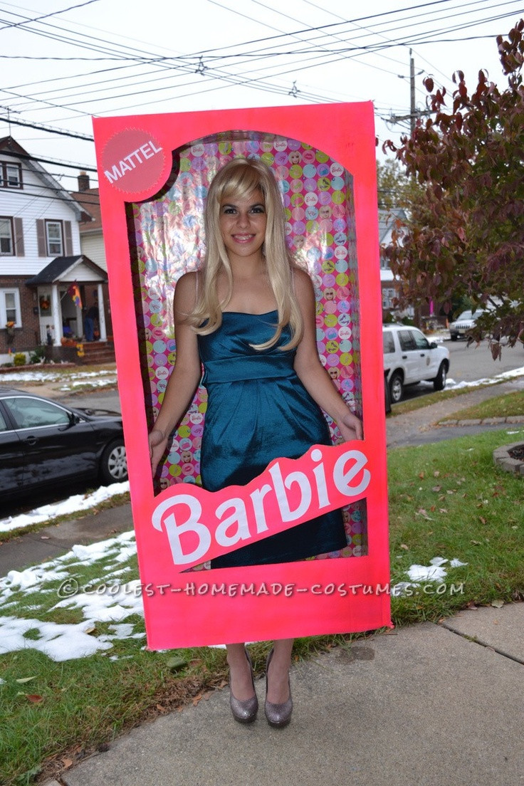 Best ideas about DIY Barbie Costume
. Save or Pin 21 Killer Upcycled Halloween Costumes you Can Make with a Box Now.