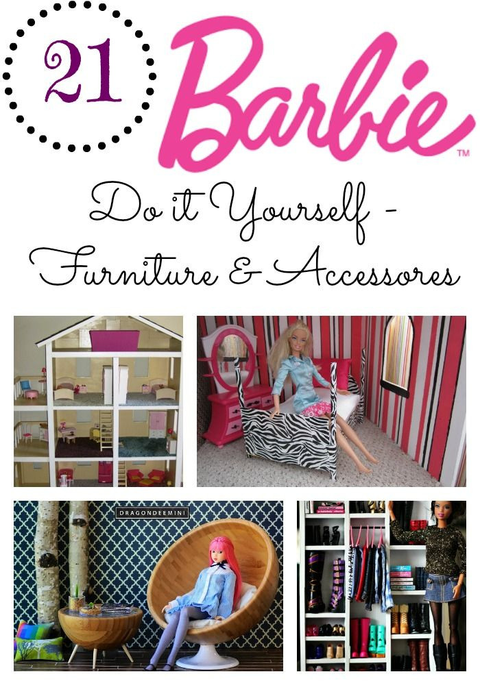 Best ideas about DIY Barbie Furniture
. Save or Pin Barbie 21 diy furniture and accessories Now.