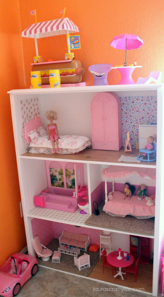 Best ideas about DIY Barbie Houses
. Save or Pin DIY Barbie House Laura s Crafty Life Now.