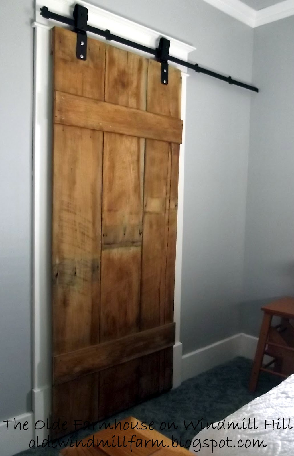 Best ideas about DIY Barn Door
. Save or Pin The Olde Farmhouse on Windmill Hill DIY Barn Door details Now.