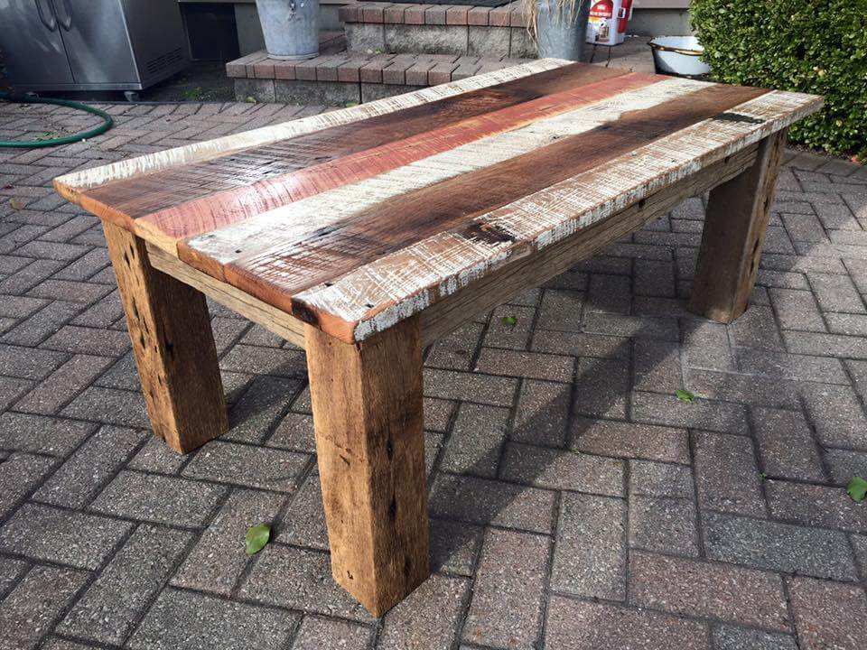 Best ideas about DIY Barn Wood Table
. Save or Pin DIY Reclaimed Barn Wood Coffee table Now.