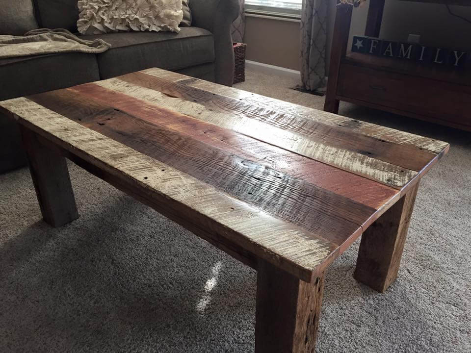 Best ideas about DIY Barn Wood Table
. Save or Pin DIY Reclaimed Barn Wood Coffee table Now.