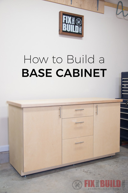 Best ideas about DIY Base Cabinet
. Save or Pin How to Build a Base Cabinet with Drawers Now.