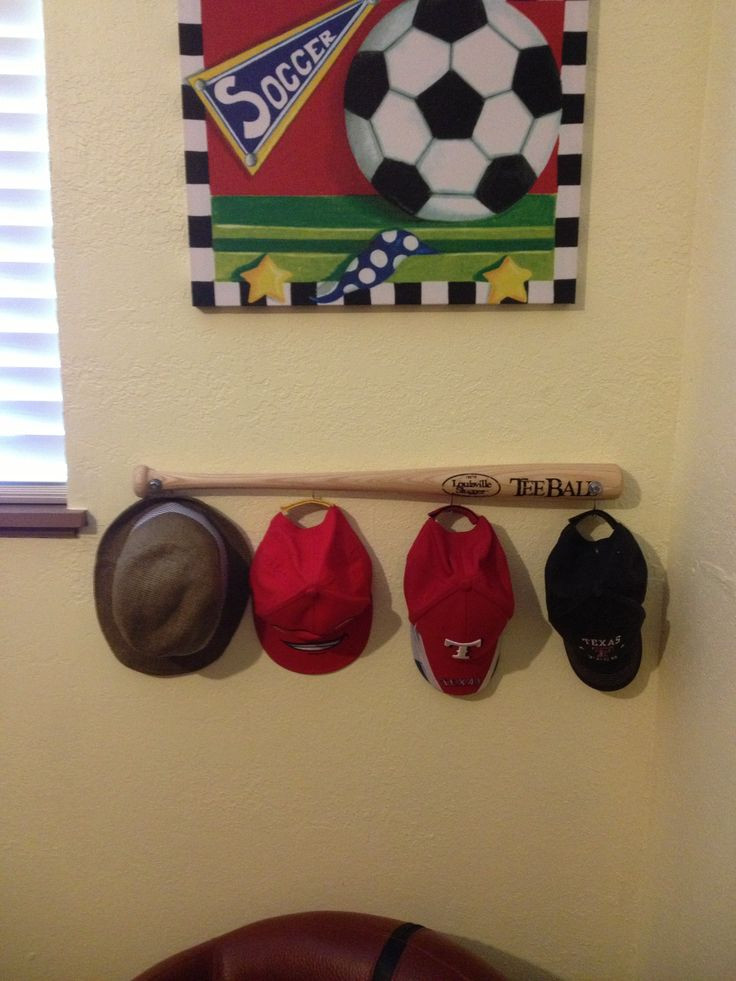 Best ideas about DIY Baseball Hat Rack
. Save or Pin 17 best ideas about Baseball Hat Racks on Pinterest Now.