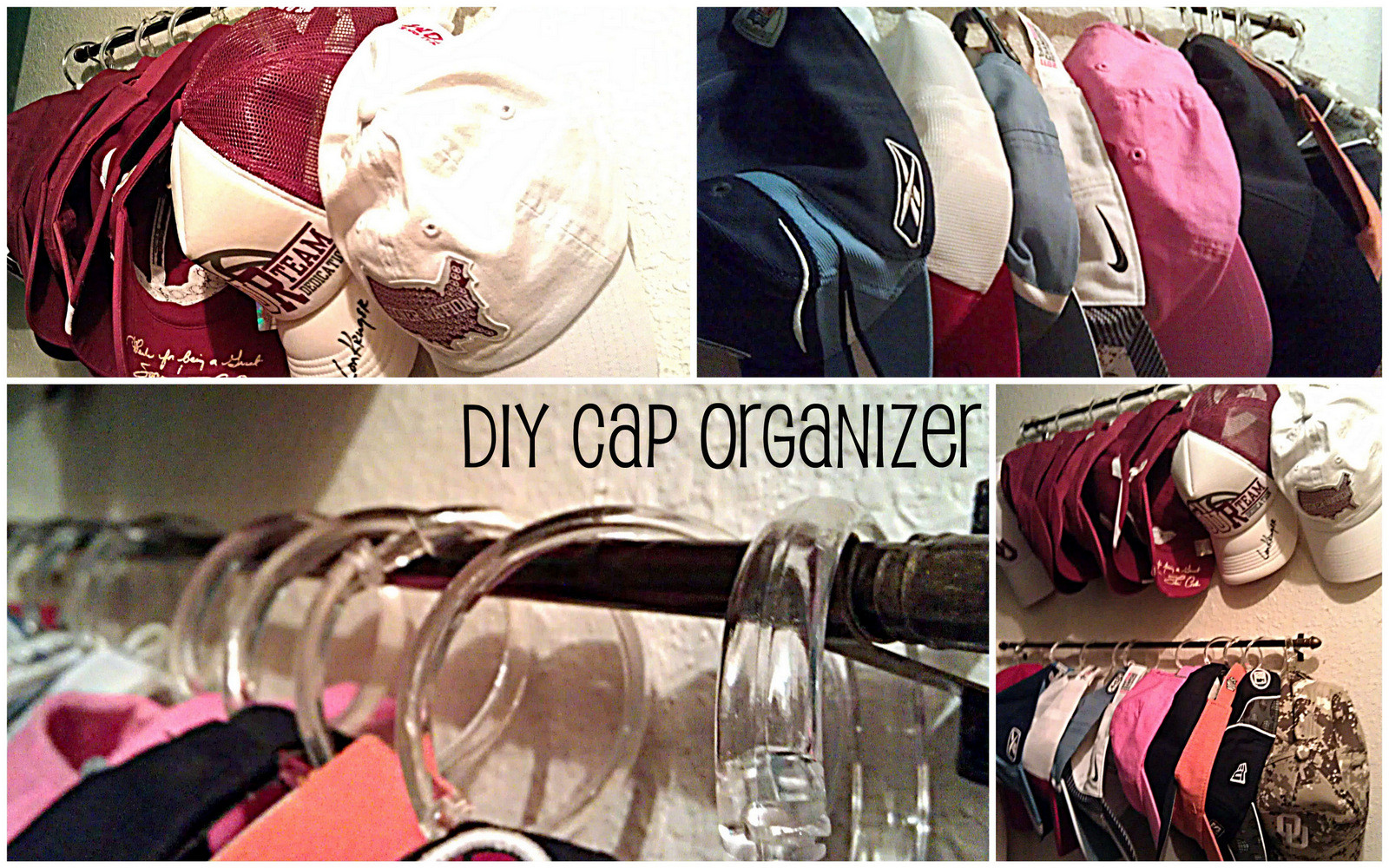 Best ideas about DIY Baseball Hat Rack
. Save or Pin Passion Pink & Pearls Baseball Cap Organization DIY Now.