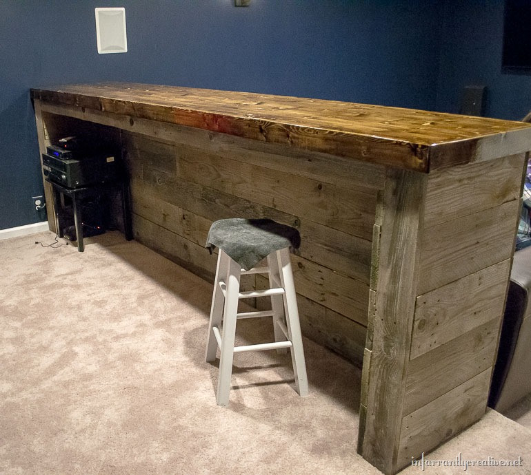 Best ideas about DIY Basement Bar
. Save or Pin Man Cave Wood Pallet Bar Free DIY Plans Now.