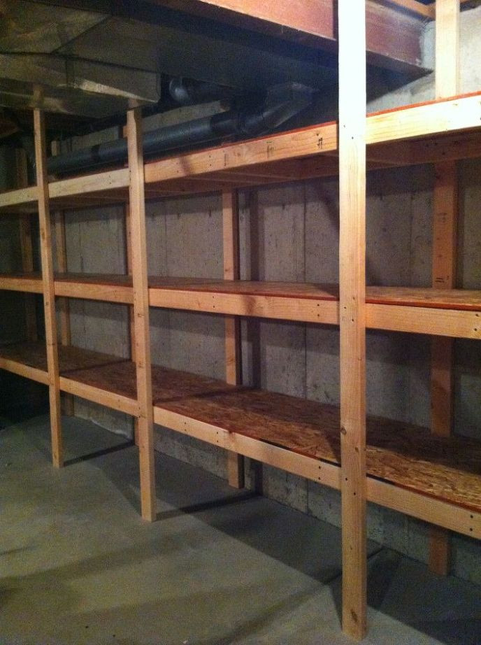Best ideas about DIY Basement Shelving
. Save or Pin DIY Basement Storage Now.