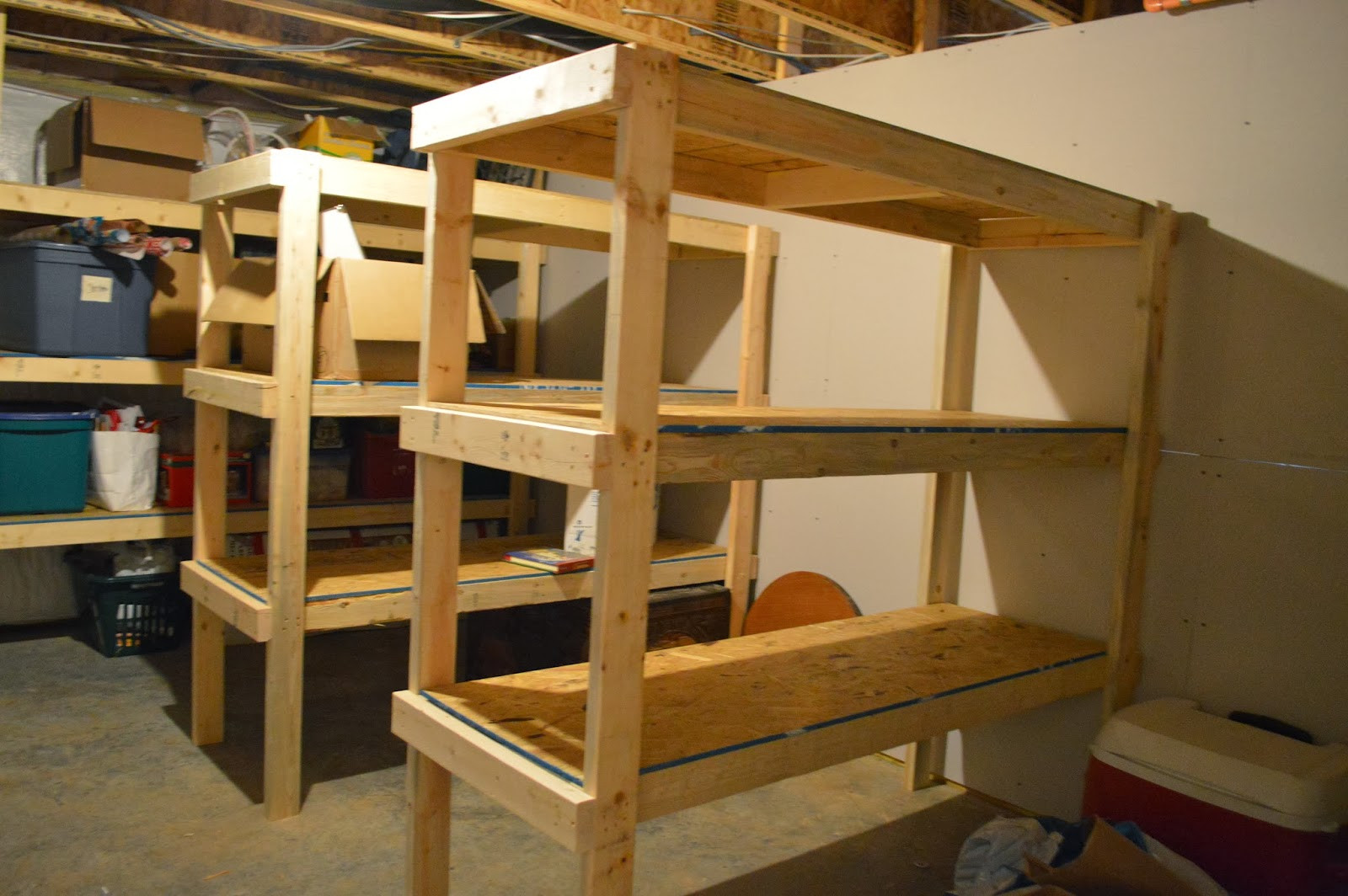 Best ideas about DIY Basement Shelving
. Save or Pin Right up my alley Our Unfinished Basement Tour And How We Now.