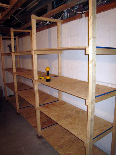 Best ideas about DIY Basement Storage Shelves
. Save or Pin How to Build Inexpensive Basement Storage Shelves e Now.