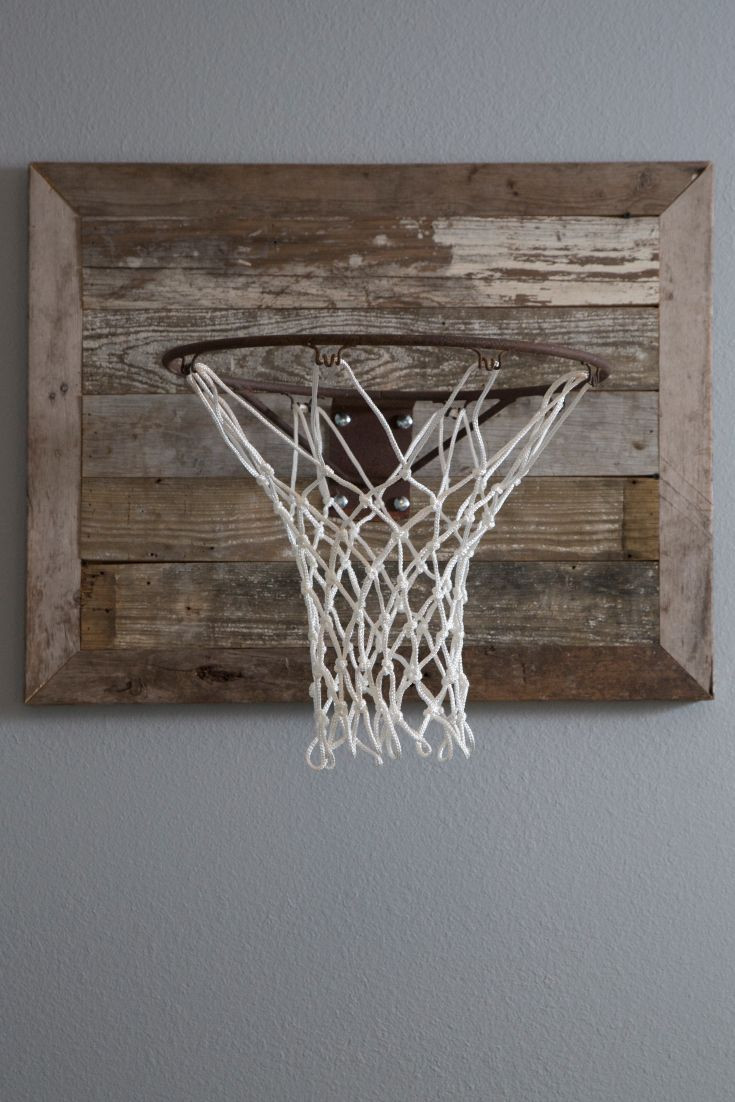 Best ideas about DIY Basketball Hoop
. Save or Pin DIY Basketball Goal Made with Pallets Restless Arrow Now.