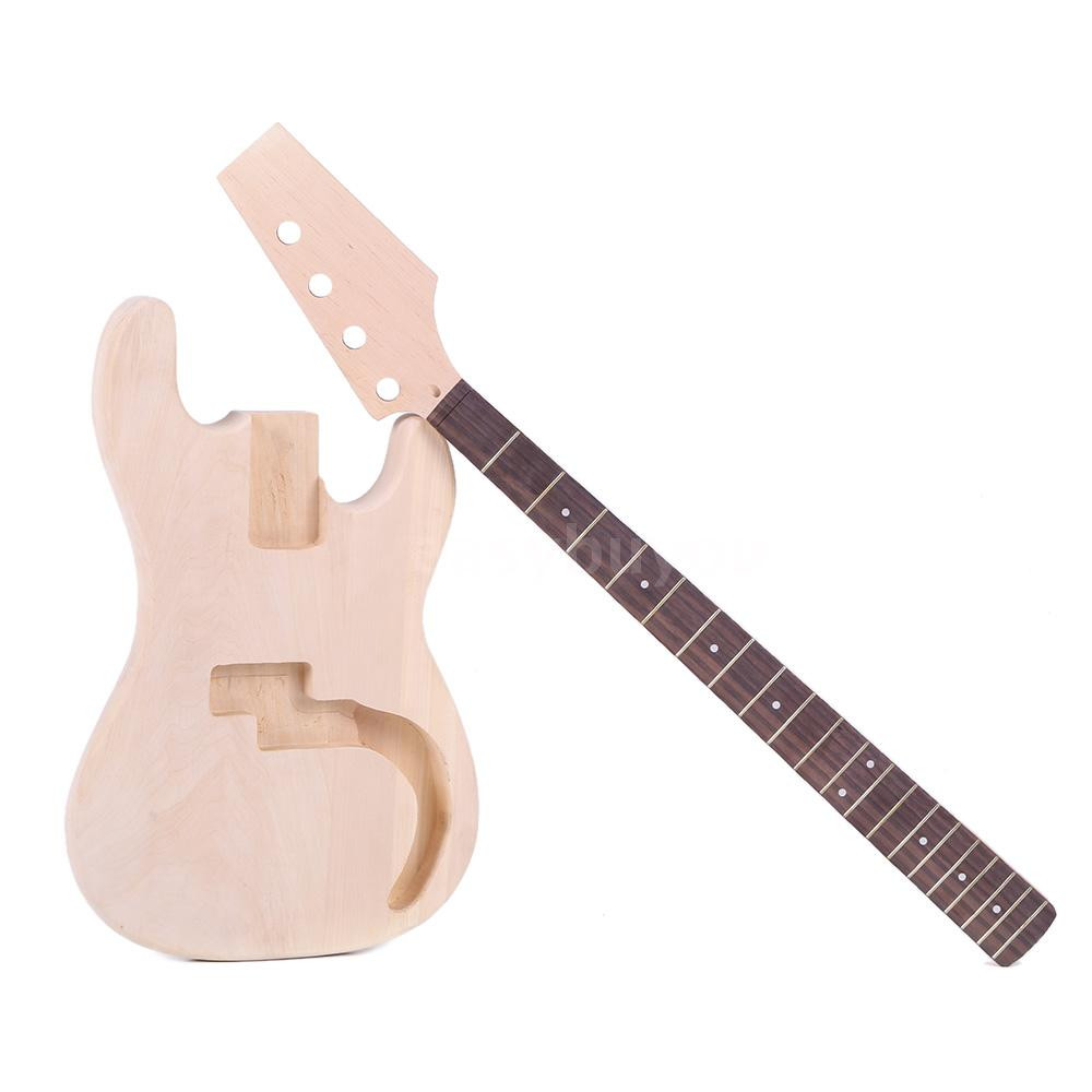 Best ideas about DIY Bass Guitar Kit
. Save or Pin PB Unfinished DIY Electric Bass Guitar Kit Basswood Body Now.