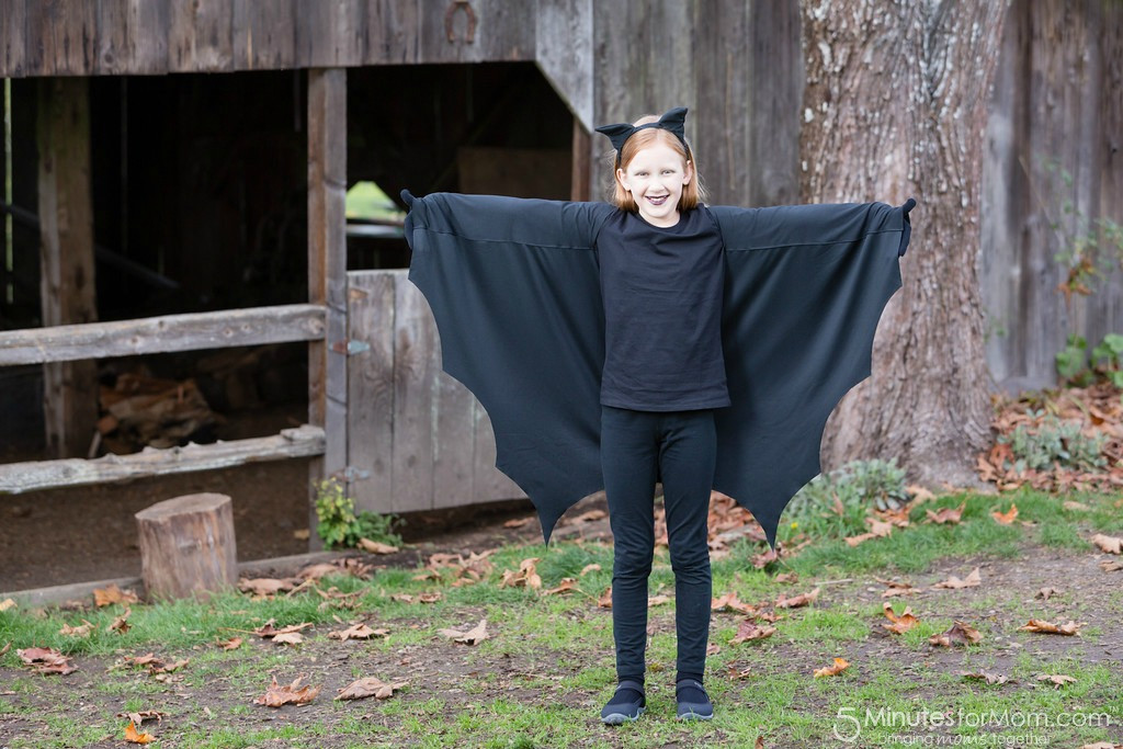 Best ideas about DIY Bat Costume
. Save or Pin Wordless Wednesday Bat Costume 5 Minutes for Mom Now.