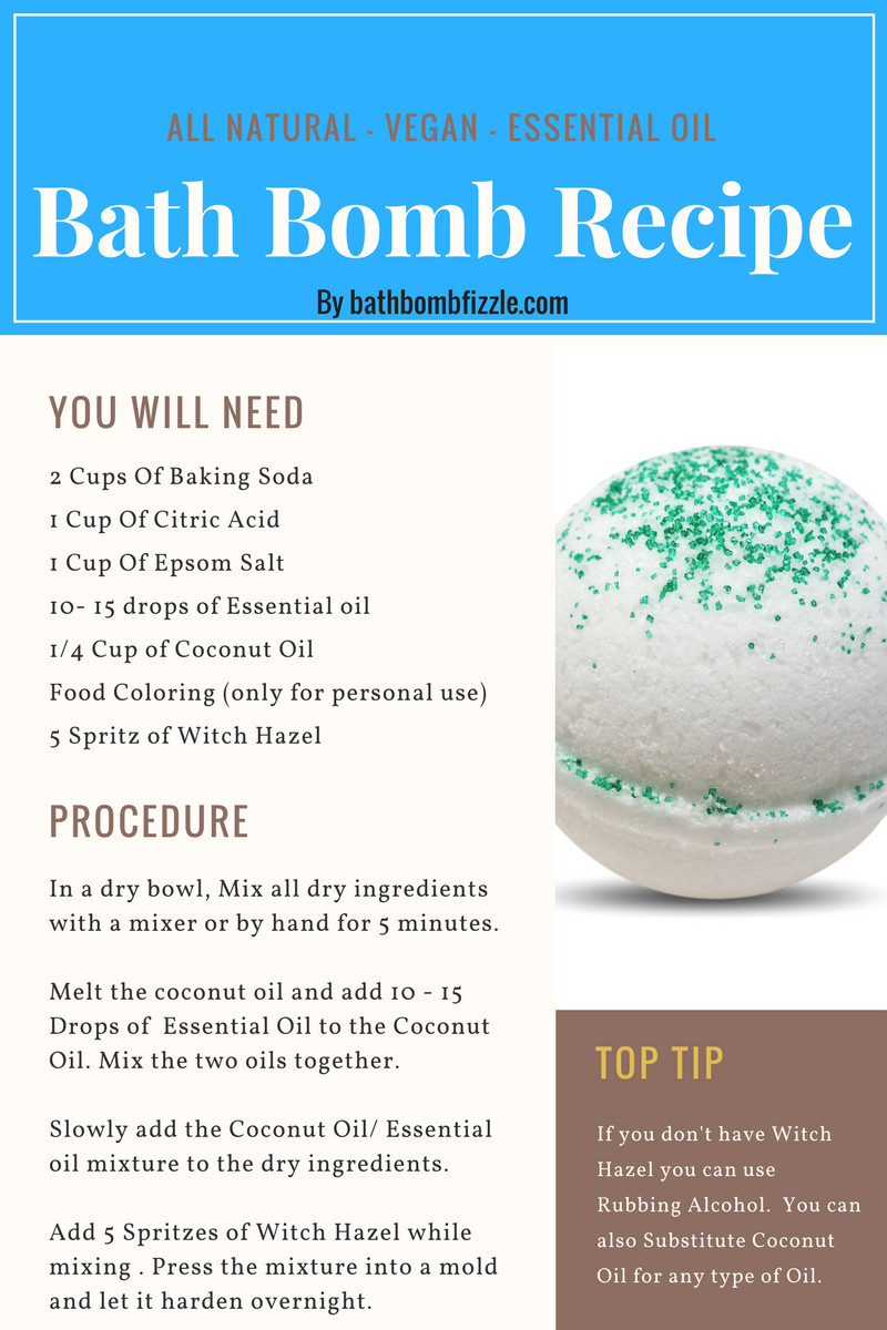 Best ideas about DIY Bath Bomb Recipe
. Save or Pin DIY All Natural Bath Bomb Recipe that is Vegan with Now.